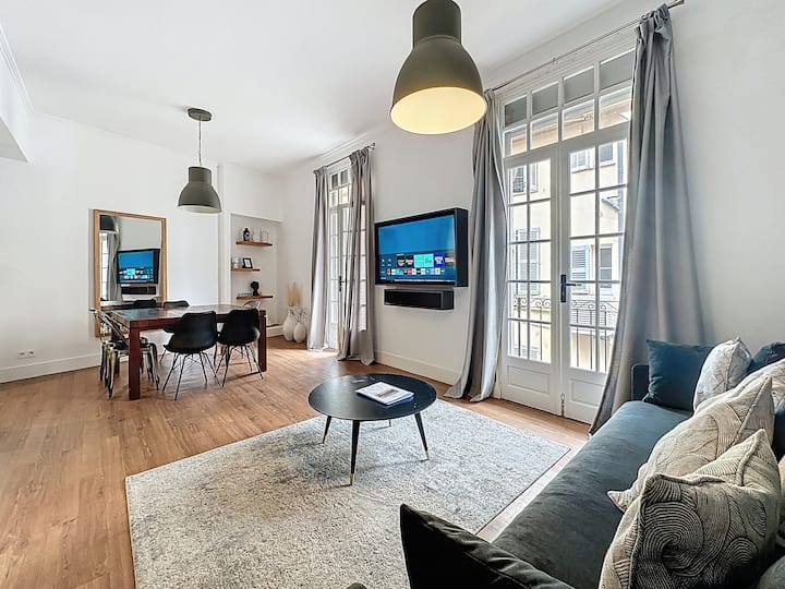 Appartement · Cannes · ★Nouveau · 2 chambres · 2 lits · 1&nbsp;salle de bain et 1&nbsp;toilette