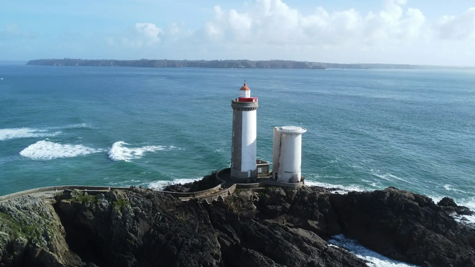 Phare du Petit Minou sur la côte bretonne